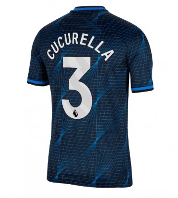 Chelsea Marc Cucurella #3 Segunda Equipación 2023-24 Manga Corta